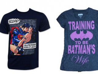 DC Wonderfully Responds To Those Terrible Superman/Wonder Woman & Batman Shirts